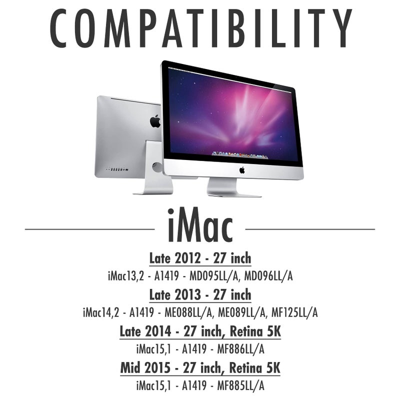 A-Tech 32GB Kit (4x8GB) RAM for Apple iMac (Late 2012, Late 2013, Late 2014, Mid 2015) | DDR3 1600MHz PC3-12800 SODIMM 204-Pin Memory Upgrade - Image 3